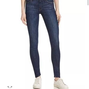 MOTHER The Looker Skinny Jeans in Clean Sweep